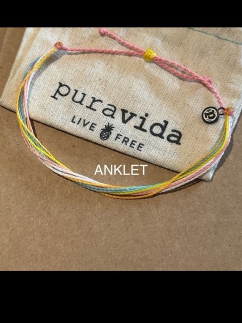 PURA VIDA Anklet ❤️ Sunset Chaser NEW! Hard to Find! Adjustable